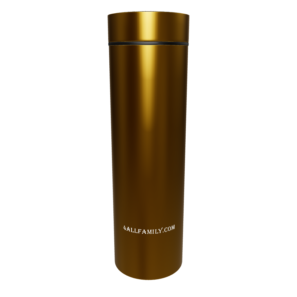 4AllFamily Italia - Nomad - Borsa Frigo per Insulina - Contenitori refrigerati per medicinali - Colore Oro - Vista 3D
