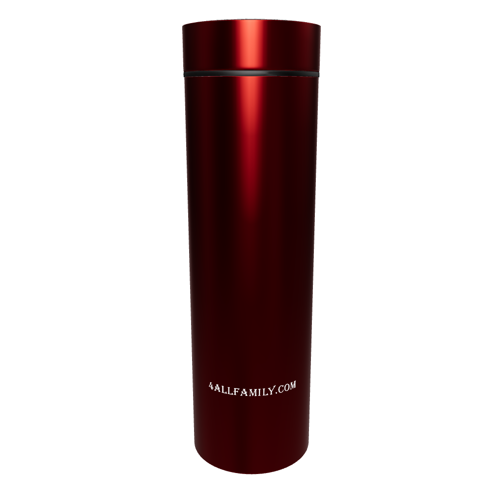 4AllFamily Italia - Nomad - Borsa Frigo per Insulina - Contenitori refrigerati per medicinali - Colore Rosso - Vista 3D