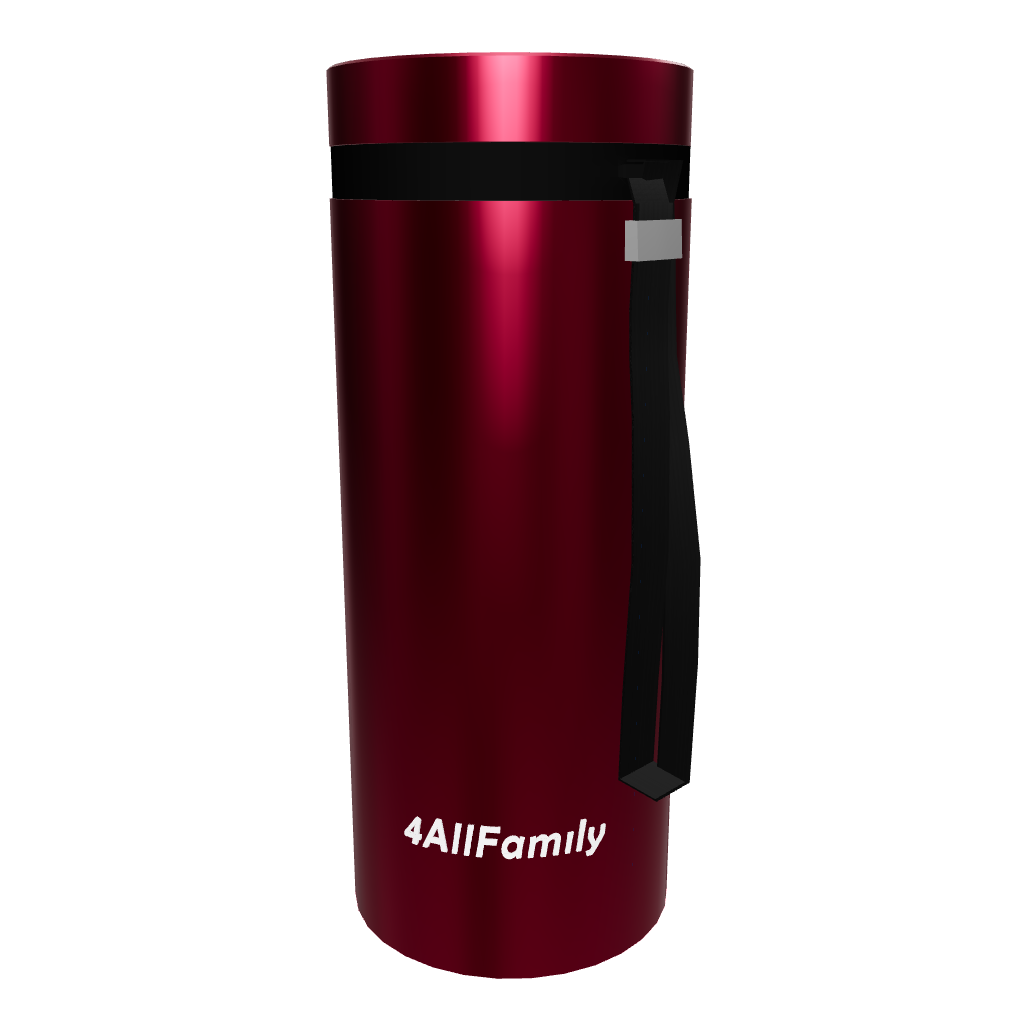 4AllFamily Italia - Voyager - Frigorifero Portatile Per Insulina e Farmaci - Magenta -  Vista 3D